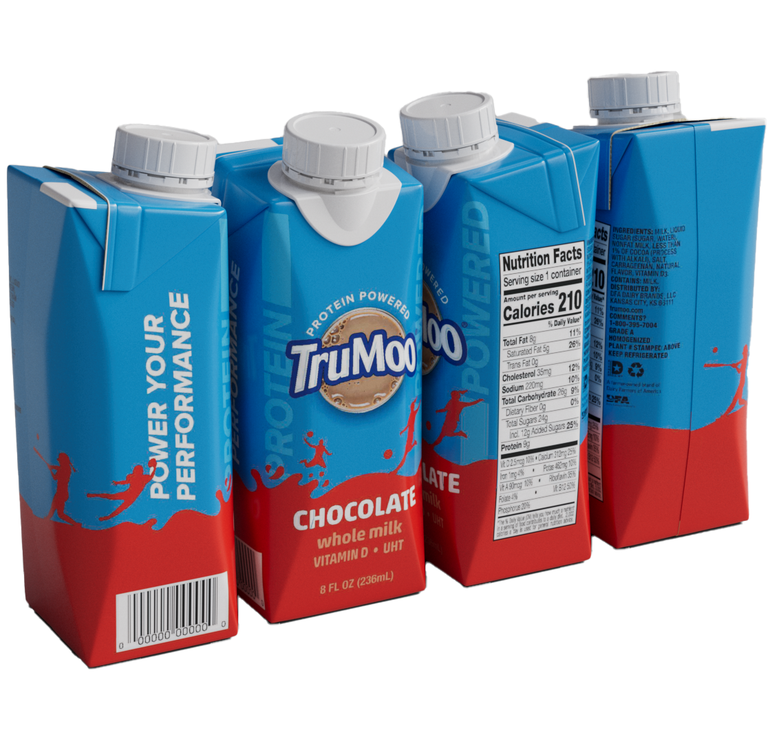 Final Tru Moo Sports Milk Mock Up Transparent